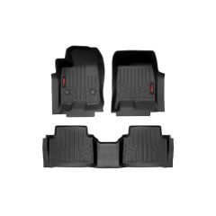 Rough Country Floor Mats | FR & RR | Crew | Chevy/GMC Canyon/Colorado 2WD/4WD (2023-2026)