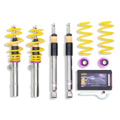 KW V3 Coilover Kit Audi Golf V GTI + Rabbit; 2WD (A5/1K, 1KP); all engines; incl. DSG