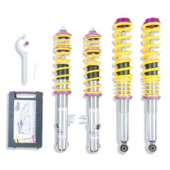 KW V3 Coilover Kit Porsche 911 (964) Carrera 2; incl. Convertible + Targa
