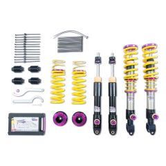KW V4 Coilover Kit Bundle Mercedes AMG C63, C63 S, Coupe, Convertible (W205) with electronic dampers