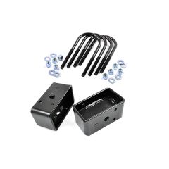 Rough Country 3 Inch Block & U-Bolt Kit | Ford Excursion/F-250 Super Duty/F-350 Super Duty 