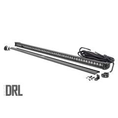 Rough Country 50 Inch Black Series LED Light Bar | Single Row | Cool White DRL