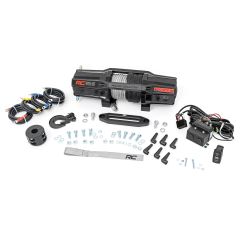 Rough Country 6500-LB Winch W/ Remote | UTV | Synthetic Rope