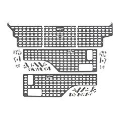 Rough Country Molle Panel Kit | Combo | Bed | Jeep Gladiator JT 4WD (2020-2026)