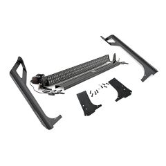 Rough Country LED Light Kit | Windshield Mount | 50" Black Dual Row | Jeep Wrangler TJ (97-06)