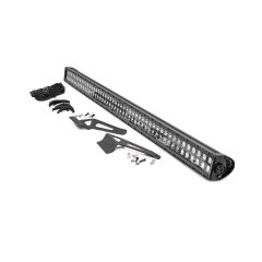 Rough Country LED Light | Windshield | 50" Black Dual Row | Can-Am Defender HD 5/HD 8/HD 9/HD 10