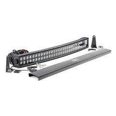 Rough Country 30 Inch Black Series LED Light Bar | Curved | Dual Row