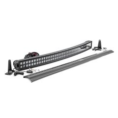 Rough Country 40 Inch Black Series LED Light Bar | Curved | Dual Row