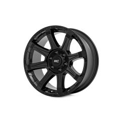 Rough Country Rough Country 81 Series Wheel | One-Piece | Semi Gloss Black | 20x9 | 8x6.5 | 0mm