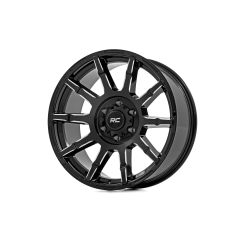 Rough Country Rough Country 83 Series Wheel | One-Piece | Gloss Black | 17x9 | 6x5.5 | +0mm