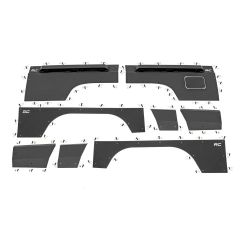 Rough Country Full Body Armor | FR & RR Combo | Jeep Cherokee XJ 2WD/4WD (1997-2001)