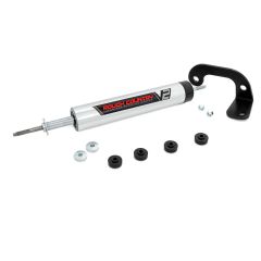 Rough Country V2 Steering Stabilizer | 8-lug Only | 6 Inch Lift | Chevy C2500/K2500 C3500/K3500 Truck (88-00)