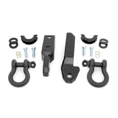 Rough Country Tow Hook to Shackle Bracket | D-Ring Combo | Chevy/GMC 1500 Truck & SUV (88-99)