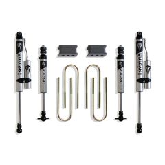 MaxTrac 2003-2008 RAM 2500/3500 & 1500 MEGA CAB 2.5" REAR LIFT BOX KIT (4.125" X 13.5" U-BOLTS) (VULCAN IFP FRONT/ VULCAN RESERVOIR REAR SHOCKS)