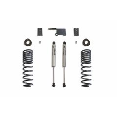 MaxTrac 2019-2024 RAM 1500 (6-LUG) 2WD 4" REAR LIFT BOX KIT W/ FOX SHOCKS