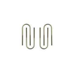 MaxTrac 2025-2025 GM 1500 2WD/4WD ROUND U-BOLTS (14.00" X 2.625" X 9/16")