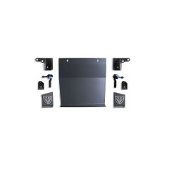 MaxTrac 2019-2025 SILVERADO/SIERRA 1500 2WD SWAY BAR BRACKETS, SKIDPLATE & HDW - 7"-10" LIFT HEIGHT (BOX 3 OF 5)