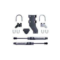 MaxTrac 2017-2025 F-250/F-350 4WD DUAL STEERING STABILIZER KIT W/ VULCAN 2.0 SERIES STABILIZER SHOCKS