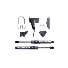 MaxTrac 2014-2026 RAM 2500/3500 4WD DUAL STEERING STABILIZER KIT W/ VULCAN 2.0 SERIES STABILIZER SHOCKS