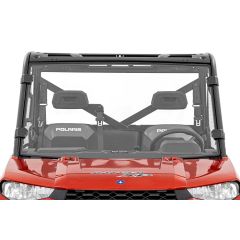 Rough Country Full Windshield | Scratch Resistant | Polaris Ranger 1000/Ranger XP 900/1000