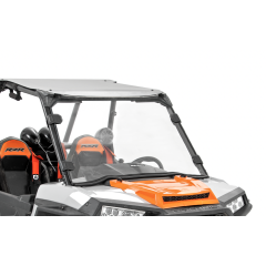 Rough Country Full Windshield | w/o Factory Visor | Polaris RZR XP 1000