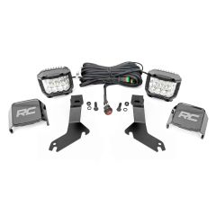 Rough Country LED Light Kit | Ditch Mount | 3" OSRAM | Wide | Chevy Silverado 1500 (99-06)/Tahoe (00-06)
