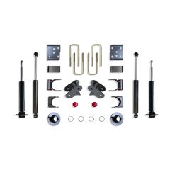 MaxTrac 2015-2025 F-150 4WD 2"/4" LOWERING KIT (STRUTS)