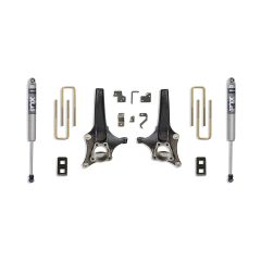 MaxTrac 2019-2024 SILVERADO/SIERRA 1500 2WD 3.5" LIFT KIT (FOX SHOCKS)