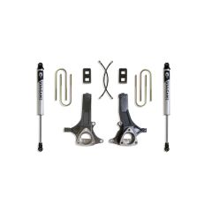 MaxTrac 2002-2008 RAM 1500 (5-LUG) 2WD 4.5" LIFT KIT (VULCAN IFP SHOCKS)