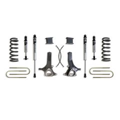 MaxTrac 2002-2008 RAM 1500 (5-LUG) 2WD 7" LIFT KIT (VULCAN IFP SHOCKS (5.7L)