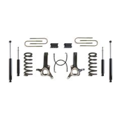 MaxTrac 2003-2008 RAM 3500 2WD DIESEL 6.5" LIFT KIT (4.125" X 16.5" U-BOLTS) (DUALLY MODELS) (MAX TRAC SHOCKS)