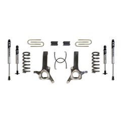 MaxTrac 2003-2008 RAM 2500 & 1500 MEGA CAB 2WD 6" LIFT KIT (4.125" X 13.5" U-BOLTS) (5.7L HEMI) (VULCAN IFP SHOCKS)