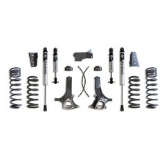 MaxTrac 2009-2024 RAM 1500 (5-LUG) 2WD 7" LIFT KIT (VULCAN IFP SHOCKS) (4.7L)