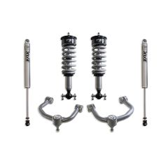 MaxTrac 2021-2025 F-150 4WD 2.5" FOX COILOVER LEVELING KIT