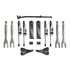 MaxTrac 2017-2022 F-250/F-350 4WD DIESEL 2.5" LIFT KIT W/ 4-LINKS (VULCAN RESERVOIR SHOCKS)