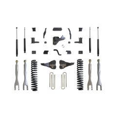 MaxTrac 2017-2022 F-250/F-350 4WD DIESEL 8" LIFT KIT W/ 4-LINKS (MAX TRAC SHOCKS)