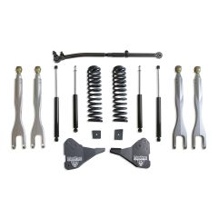 MaxTrac 2023-2025 F-250/F-350 4WD DIESEL 2.5" COIL SPRING LEVELING KIT W/ 4-LINKS (MAX TRAC SHOCKS)