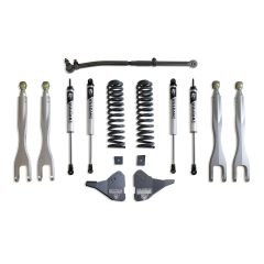 MaxTrac 2023-2025 F-250/F-350 4WD DIESEL 2.5" COIL SPRING LEVELING KIT W/ 4-LINKS (VULCAN SHOCKS)