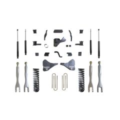 MaxTrac 2023-2025 F-250/F-350 4WD DIESEL 4" LIFT KIT W/ 4-LINKS (MAX TRAC SHOCKS)