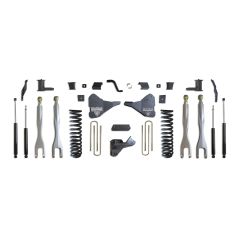 MaxTrac 2023-2025 F-250/F-350 4WD DIESEL 6" LIFT KIT W/ 4-LINKS (MAX TRAC SHOCKS)