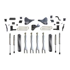 MaxTrac 2023-2025 F-250/F-350 4WD DIESEL 8" LIFT KIT W/ 4-LINKS (FOX SHOCKS)
