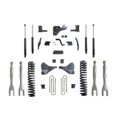 MaxTrac 2023-2025 F-250/F-350 4WD DIESEL 8" LIFT KIT W/ 4-LINKS (MAX TRAC SHOCKS)