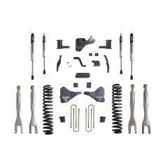 MaxTrac 2023-2025 F-250/F-350 4WD DIESEL 8" LIFT KIT W/ 4-LINKS (VULCAN IFP SHOCKS)