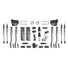 MaxTrac 2014-2018 RAM 2500 4WD DIESEL 4" LIFT KIT W/ 4-LINKS (VULCAN SHOCKS) (FACTORY REAR AIR RIDE)