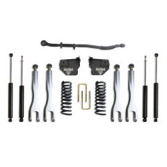 MaxTrac 2013-2026 RAM 3500 4WD DIESEL 2.5" LIFT KIT W/ 4-LINKS (MAX TRAC SHOCKS)