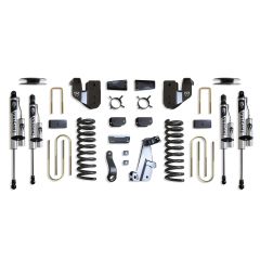 MaxTrac 2013-2018 RAM 3500 4WD DIESEL 4" LIFT KIT (VULCAN RESERVOIR SHOCKS) (FACTORY REAR AIR RIDE)