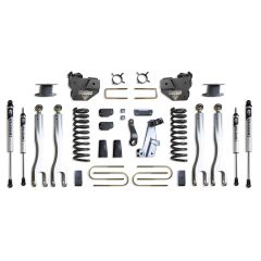 MaxTrac 2013-2018 RAM 3500 4WD DIESEL 6" LIFT KIT W/ 4-LINKS (VULCAN SHOCKS) (FACTORY REAR AIR RIDE)