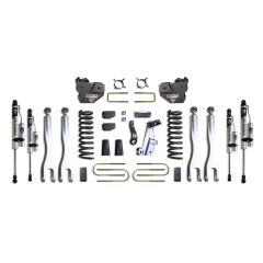 MaxTrac 2013-2018 RAM 3500 4WD DIESEL 6" LIFT KIT W/ 4-LINKS (VULCAN RESERVOIR SHOCKS)