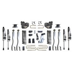 MaxTrac 2013-2018 RAM 3500 4WD DIESEL 6" LIFT KIT W/ 4-LINKS (VULCAN RESERVOIR SHOCKS) (FACTORY REAR AIR RIDE)