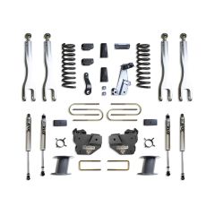 MaxTrac 2013-2018 RAM 3500 4WD DIESEL 8" LIFT KIT W/ 4-LINKS (FOX SHOCKS) (FACTORY REAR AIR RIDE)